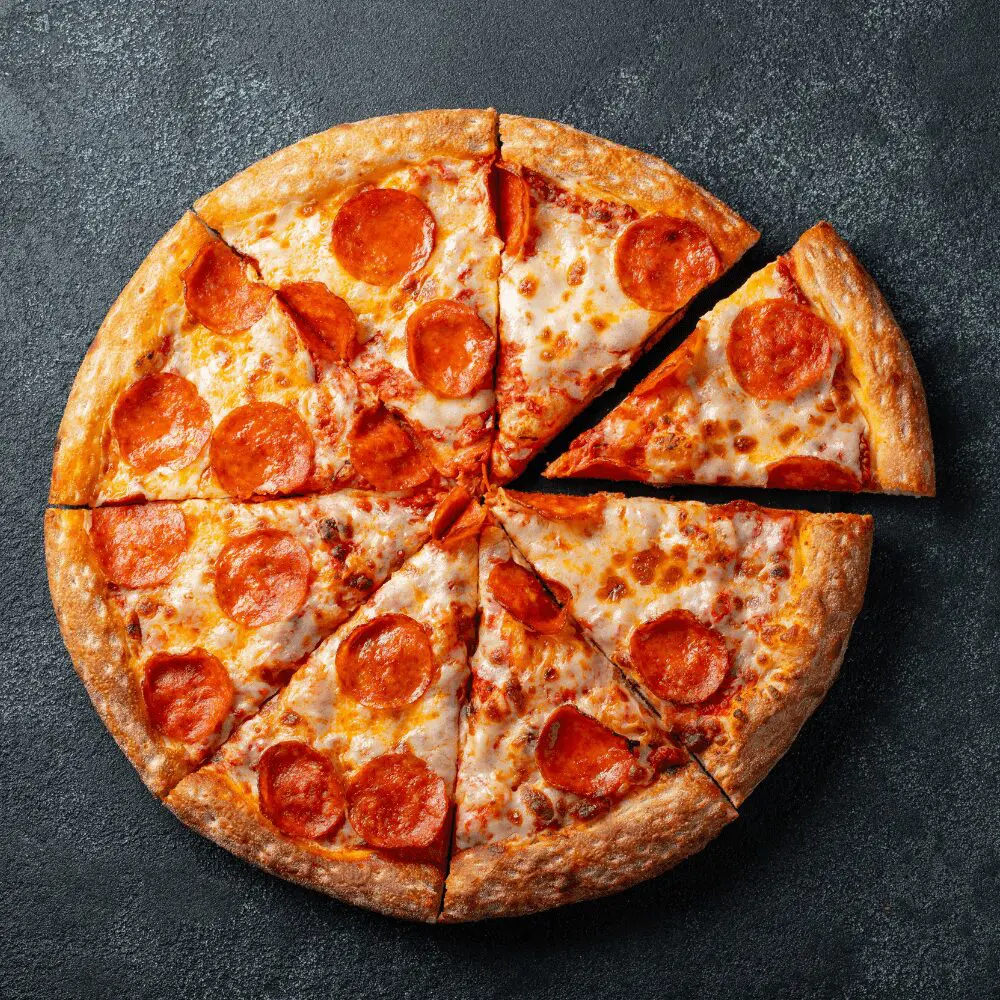 Veggie, Chicken, Beef, or Pepperoni Pizza served by Veggie, Chicken, Beef, or Pepperoni Pizza - Pink Pony