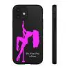 Pink Pony Pole Dancer iPhone Case - Image 3