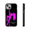 Pink Pony Pole Dancer iPhone Case - Image 9