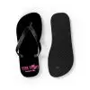 Womens Pink Pony Flip Flops - Image 7
