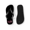 Womens Pink Pony Flip Flops - Image 2