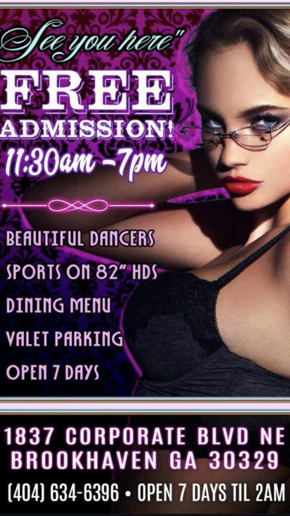 The World-Famous Pink Pony, Pink Pony, gentleman's club, Atlanta Georgia, Atlanta, Atlanta GA, strip club, club, food menu, dine-in, food, girls, nightclub, night club, dancers, strippers